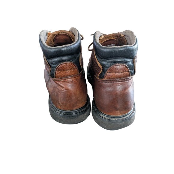 Vintage Red Wing Brown Leather Lace Up Boots - Size 14 main image 9